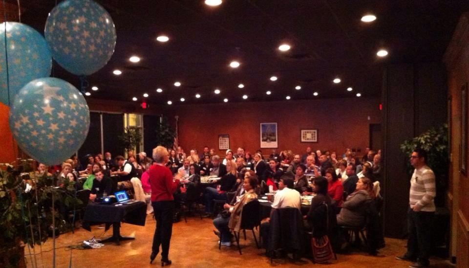 Leslie in Tulsa Market Party