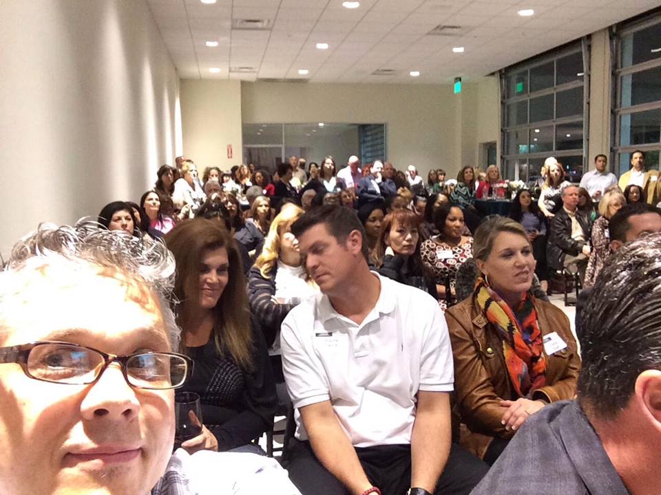 Packed house at Sterling McCall....standing room only out of the door